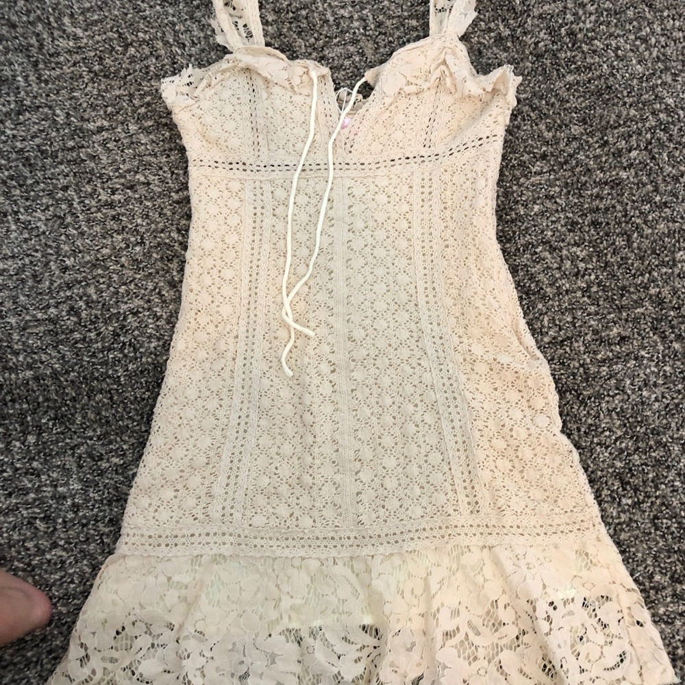 Pink lily Embroidered dress